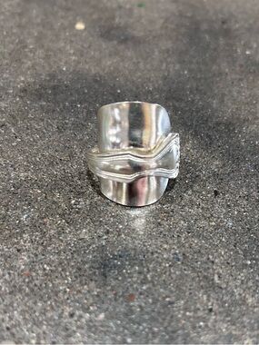 Silver Spoon Ring